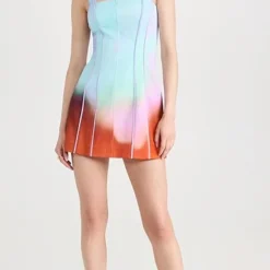 SIMKHAI Lucille Sateen Surreal Print Mini Dress -Deals Glitz Muse Store jondb3114225140 1682620416911 2 0. UX357 QL90