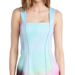 SIMKHAI Lucille Sateen Surreal Print Mini Dress -Deals Glitz Muse Store jondb3114225140 1682620417042 2 0. UX357 QL90