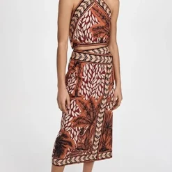 Johanna Ortiz Toile Russet Wild Path Midi Skirt -Deals Glitz Muse Store jorti301721e9a6 1673450124373 2 0. UX357 QL90