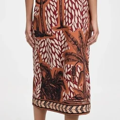 Johanna Ortiz Toile Russet Wild Path Midi Skirt -Deals Glitz Muse Store jorti301721e9a6 1673450125352 2 0. UX357 QL90