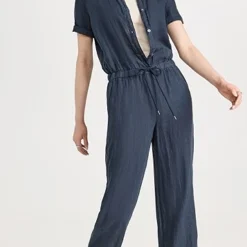 James Perse Collarless Rolled Sleeve Jumpsuit -Deals Glitz Muse Store jpers411631f695 1682607278098 2 0. UX357 QL90