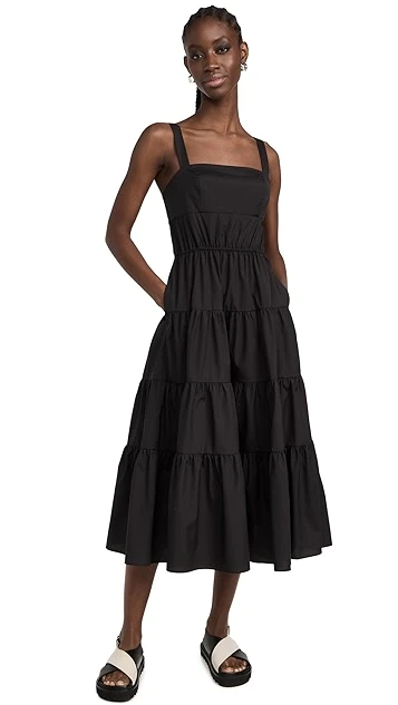 Jason Wu Long Tiered Ruffled Detail Dress 8 Jason Wu Long Tiered Ruffled Detail Dress - Image 6