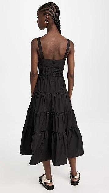 Jason Wu Long Tiered Ruffled Detail Dress 4 Jason Wu Long Tiered Ruffled Detail Dress - Image 2