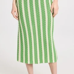KITRI Delphine Green Knit Midi Skirt -Deals Glitz Muse Store kitri3008421315 1675724546070 2 0. UX357 QL90