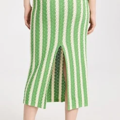 KITRI Delphine Green Knit Midi Skirt -Deals Glitz Muse Store kitri3008421315 1675724547188 2 0. UX357 QL90