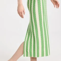 KITRI Delphine Green Knit Midi Skirt -Deals Glitz Muse Store kitri3008421315 1675724547208 2 0. UX357 QL90