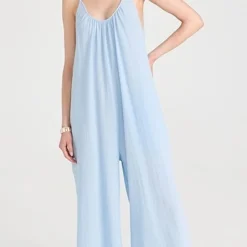 Suzie Kondi Besa Tie Shoulder Jumpsuit