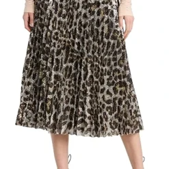Le Superbe Purrrfect Leopard Sequin Pleated Skirt -Deals Glitz Muse Store lesup30274165fe 1669846821345 2 0. UX357 QL90