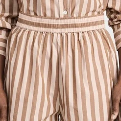 LMND Elastic Waist Stripe Shorts -Deals Glitz Muse Store lmndd300031f058 1672935462043 2 0. UX357 QL90