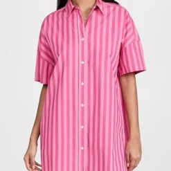 LMND Short Sleeve Stripe Dress -Deals Glitz Muse Store lmndd300081ffa4 1672936347978 2 0. UX357 QL90
