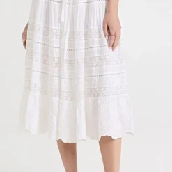 LoveShackFancy Donna Skirt