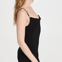 MACH & MACH Black Slip Dress With Crystal Bows -Deals Glitz Muse Store macma300311071b 1649881654846 2 0. UX357 QL90