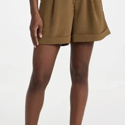 Madewell Harlow Drapey Wrinkle Shorts