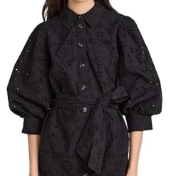 Scotch & Soda Puff Sleeve Cotton Midi Dress -Deals Glitz Muse Store maisn213121cd2d 1677875950868 2 0. UX357 QL90