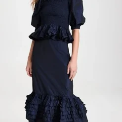 Molly Goddard Taffeta Frill Midi Skirt -Deals Glitz Muse Store mgodd300001d6a1 1661532493617 2 0. UX357 QL90