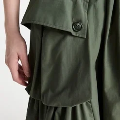 Molly Goddard A Line Skirt With Patch Pockets -Deals Glitz Muse Store mgodd3000210719 1665677329322 2 0. UX357 QL90