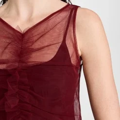 Molly Goddard Soft Tulle Gathered Panels Midi Dress -Deals Glitz Muse Store mgodd3002110701 1670260769234 2 0. UX357 QL90