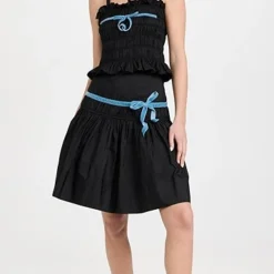 Molly Goddard Taffeta Gathered Skirt -Deals Glitz Muse Store mgodd300221a568 1670260747449 2 0. UX357 QL90