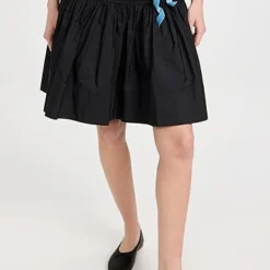 Molly Goddard Taffeta Gathered Skirt -Deals Glitz Muse Store mgodd300221a568 1670260747598 2 0. UX357 QL90