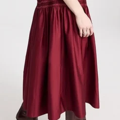 Molly Goddard Cotton Embroidered Shirred Midi Skirt -Deals Glitz Muse Store mgodd3003310701 1674250147835 2 0. UX357 QL90