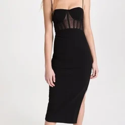 MISHA Jaslynn Bonded Crepe Dress -Deals Glitz Muse Store misha301441071b 1669215394220 2 0. UX357 QL90