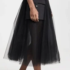 Monse Tulle Circle Skirt With Cargo Pockets -Deals Glitz Muse Store mnsee3043391022 1677514968195 2 1. UX357 QL90