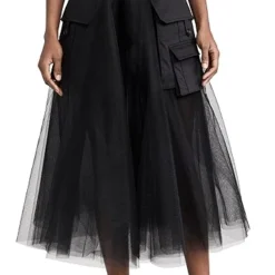 Monse Tulle Circle Skirt With Cargo Pockets -Deals Glitz Muse Store mnsee3043391022 1677514968218 2 0. UX357 QL90