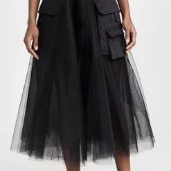 Monse Tulle Circle Skirt With Cargo Pockets -Deals Glitz Muse Store mnsee3043391022 1677514968242 2 0. UX357 QL90