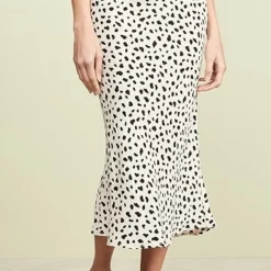 Moon River Leopard Print Skirt