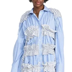 MSGM Multi Stripe Shirtdress 15 MSGM Multi Stripe Shirtdress -Deals Glitz Muse Store msgma3152511542 1678218107731 2 0. UX357 QL90