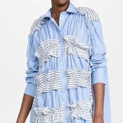 MSGM Multi Stripe Shirtdress 12 MSGM Multi Stripe Shirtdress -Deals Glitz Muse Store msgma3152511542 1678218107867 2 0. UX357 QL90