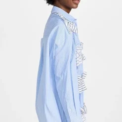 MSGM Multi Stripe Shirtdress 11 MSGM Multi Stripe Shirtdress -Deals Glitz Muse Store msgma3152511542 1678218107930 2 0. UX357 QL90