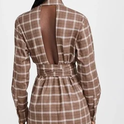 Marissa Webb Brett Lightweight Flannel U-Back Mini Dress -Deals Glitz Muse Store mwebb302891dd15 1661287527742 2 0. UX357 QL90