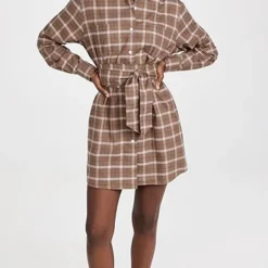 Marissa Webb Brett Lightweight Flannel U-Back Mini Dress -Deals Glitz Muse Store mwebb302891dd15 1661287528683 2 0. UX357 QL90