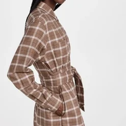 Marissa Webb Brett Lightweight Flannel U-Back Mini Dress -Deals Glitz Muse Store mwebb302891dd15 1661287528783 2 0. UX357 QL90