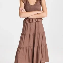 Nation LTD Fabienne Fused Ruffle Dress -Deals Glitz Muse Store natio1049048089 1659128669981 2 0. UX357 QL90