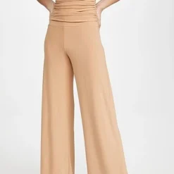 Norma Kamali Kamali Kulture Shirred Waist Jumpsuit