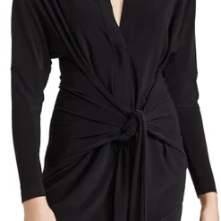 Norma Kamali Mini Tie Front Dress -Deals Glitz Muse Store nkama309541071b q6 2 0. UX357 QL90