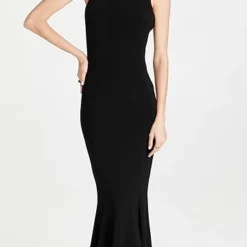 Norma Kamali Halter Turtle Fishtail Dress -Deals Glitz Muse Store nkama309631b002 1626188707853 2 0. UX357 QL90