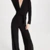 Norma Kamali Dolman Wrap Jumpsuit