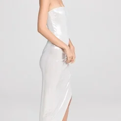 Norma Kamali Strapless Side Drape Gown -Deals Glitz Muse Store nkama3108211338 1675966929504 2 0. UX357 QL90