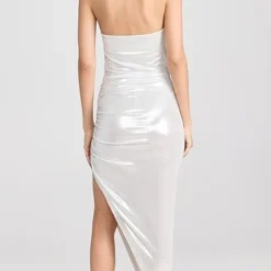 Norma Kamali Strapless Side Drape Gown -Deals Glitz Muse Store nkama3108211338 1675966929590 2 0. UX357 QL90