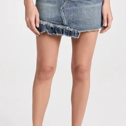 NSF Anniston Ruffle Miniskirt