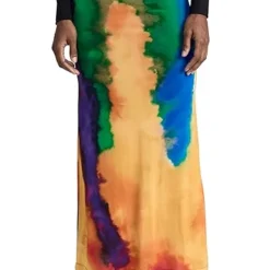 Paco Rabanne Multicolor Long Skirt -Deals Glitz Muse Store pacoo304691ef92 1679599550160 2 0. UX357 QL90