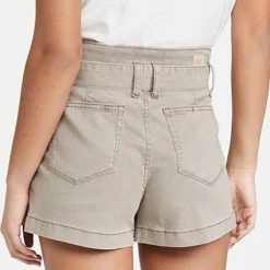 PAIGE Anessa Shorts With Pleated Waistband -Deals Glitz Muse Store pdeni412551aa73 q2 2 1. UX357 QL90