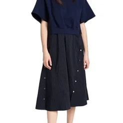 3.1 Phillip Lim French Terry Combo Dress -Deals Glitz Muse Store phlii2463719797 1670965646474 2 0. UX357 QL90