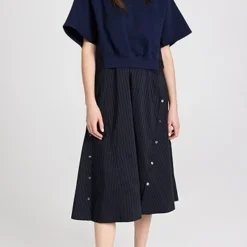 3.1 Phillip Lim French Terry Combo Dress -Deals Glitz Muse Store phlii2463719797 1670965646571 2 0. UX357 QL90