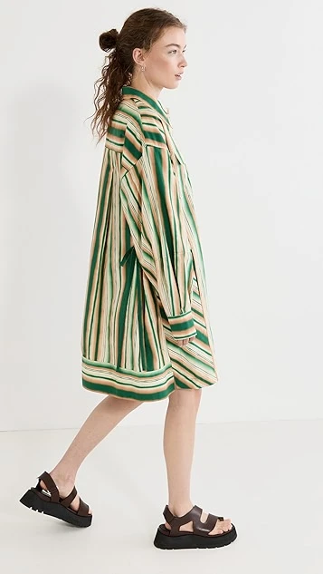 3.1 Phillip Lim Painted Stripe Shirt Dress 5 3.1 Phillip Lim Painted Stripe Shirt Dress - Image 3