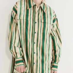 3.1 Phillip Lim Painted Stripe Shirt Dress