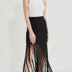3.1 Phillip Lim Textured Skirt With Fringe -Deals Glitz Muse Store phlii246801cd2d 1676665451564 2 0. UX357 QL90